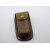 Leather pouch for folding knife