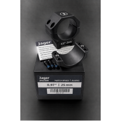 Jager 25MM .1.26 Medium Scope Ring Jager 25MM .1.26 Medium Scope Ring